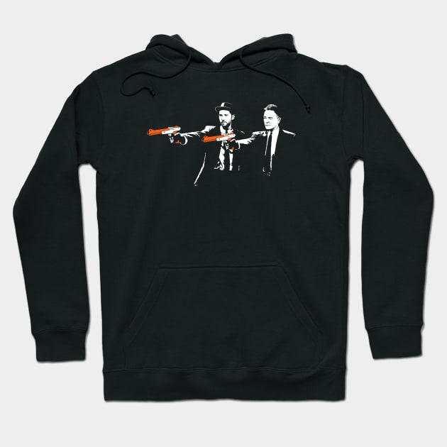 Retro Fiction Hoodie by LAMBZILLA